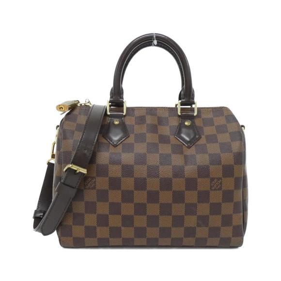 LOUIS VUITTON Brown Damier Boston Bag - Picture 1 of 10